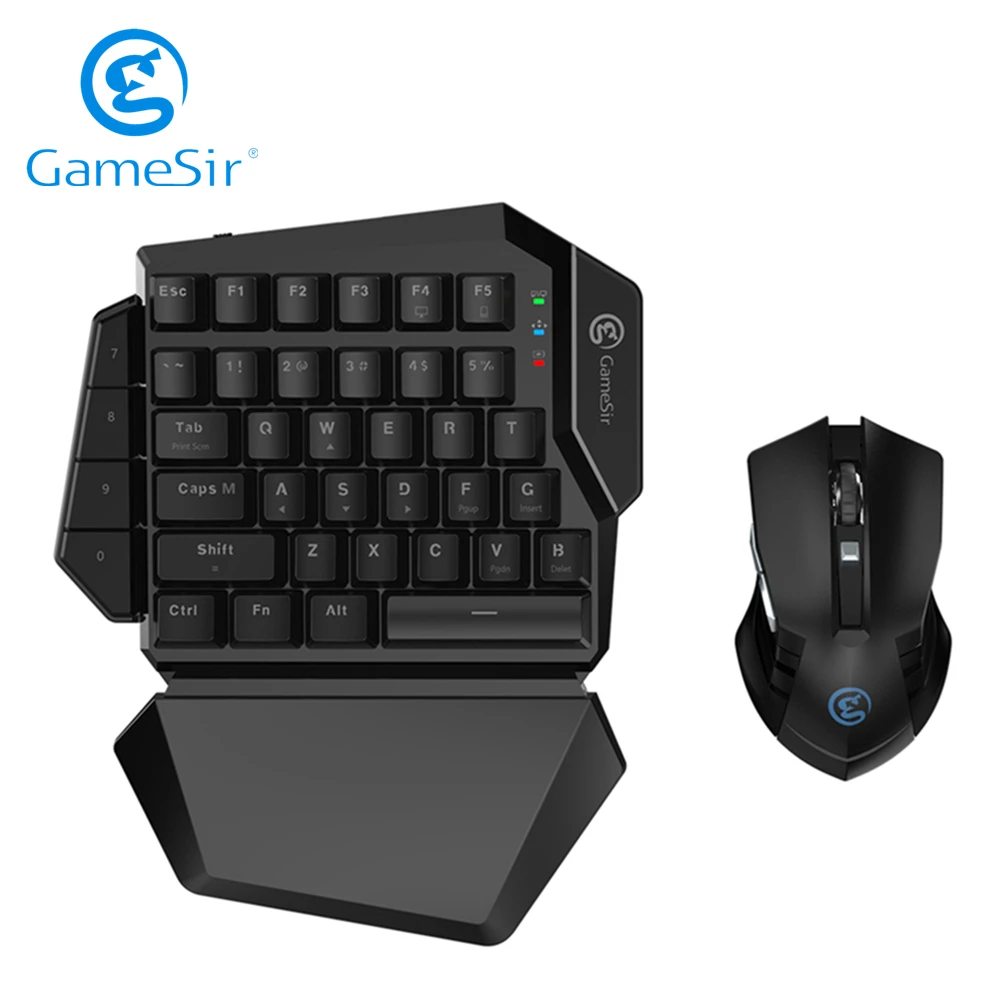 GameSir Z2 Беспроводной игровая клавиатура и Мышь комбо 2 4 ГГц & Bluetooth для телефона Android