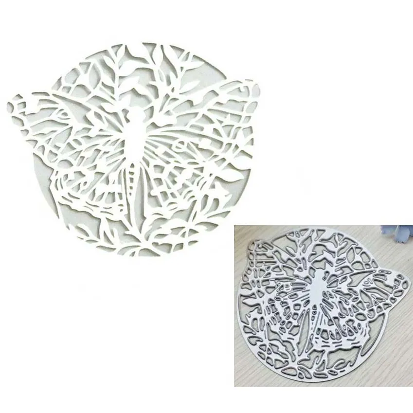 Grite 2019 новая оправа-бабочка металлические стальные трафареты для пресс-формы