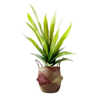 tropical leaves large artificial plants fake succulent potted plastic tree green tiger piran floor air yucca for home shop decor