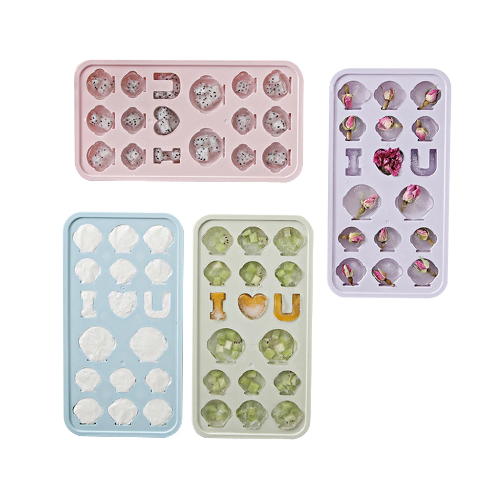 Ящик для хранения кубических сеток мороженого DIY контейнер ледяных форм с