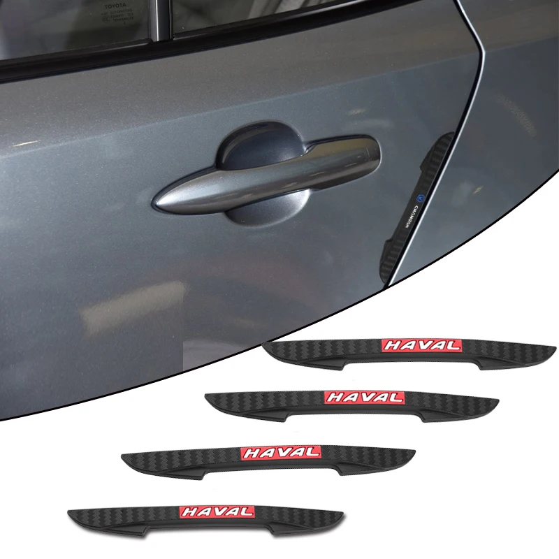 

4pcs Car Sticker Side Door Edge Collision Protection Sticke for Haval Jolion H3 H4 H5 H6 H7 H8 H2S Coupe 2020 Car Accessories