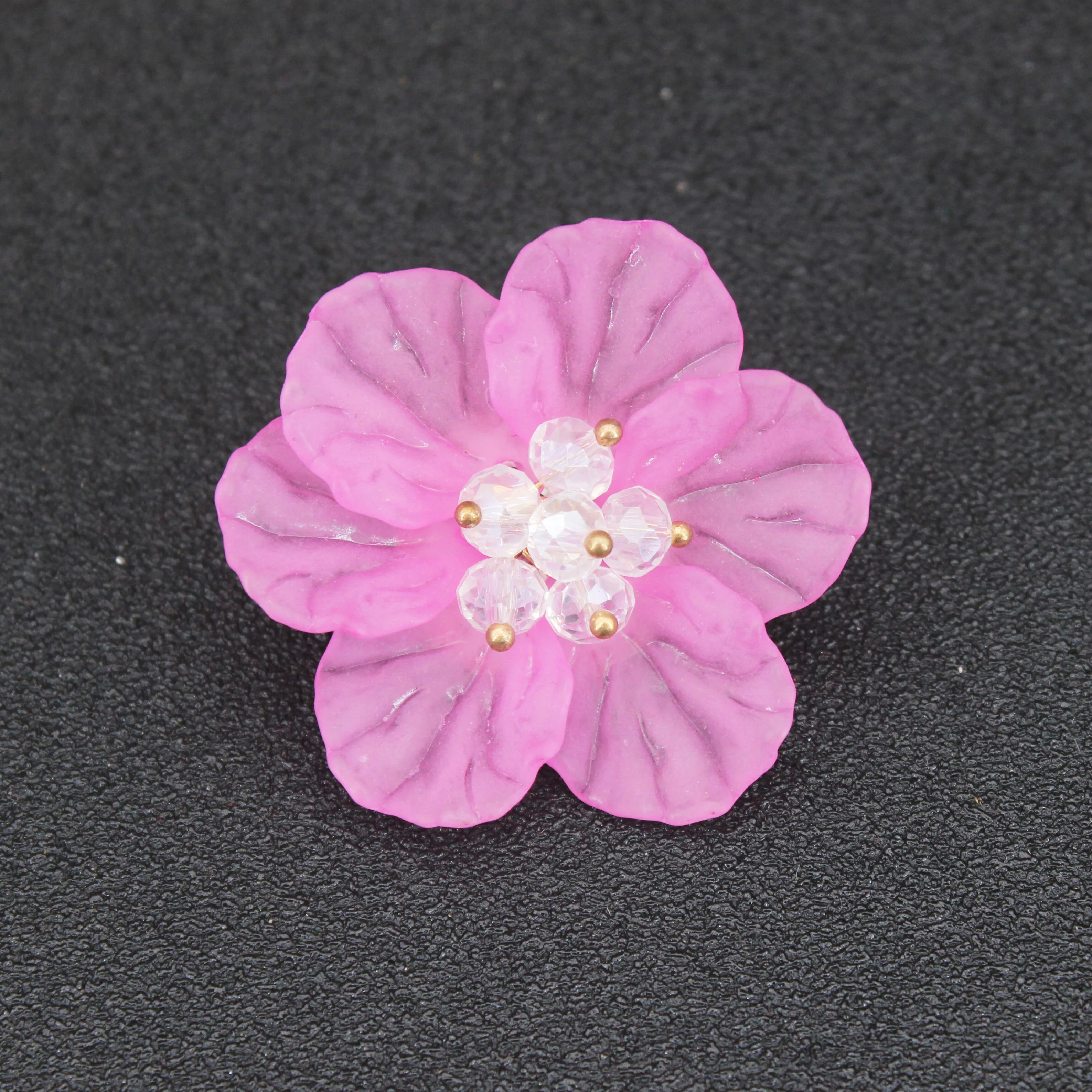 Очаровательная брошь в виде цветка булавка бусин с кристаллами для корсета