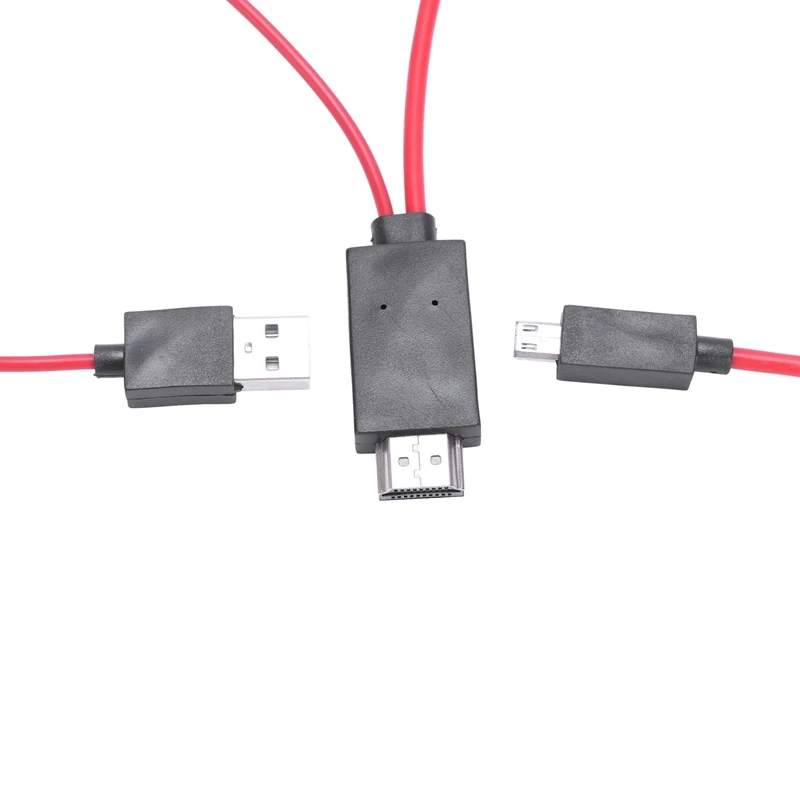 Кабель переходник MHL Micro USB на HDMI 6 5 футов 1080P HDTV для Android устройств Samsung Galaxy S3 S4 S5 Note 3