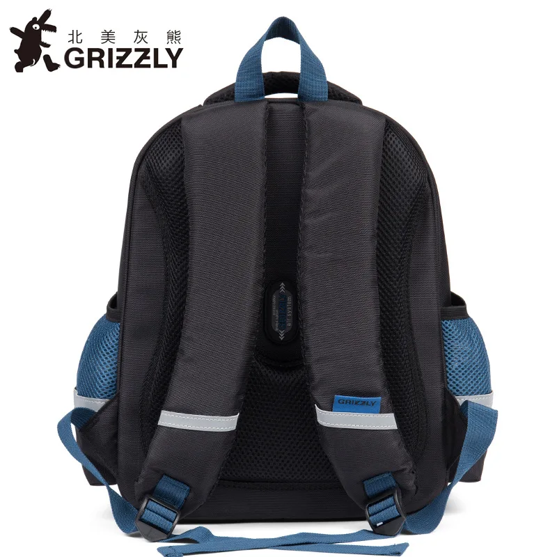Детские сумки GRIZZLY детские школьные рюкзаки для мальчиков гоночные автомобили