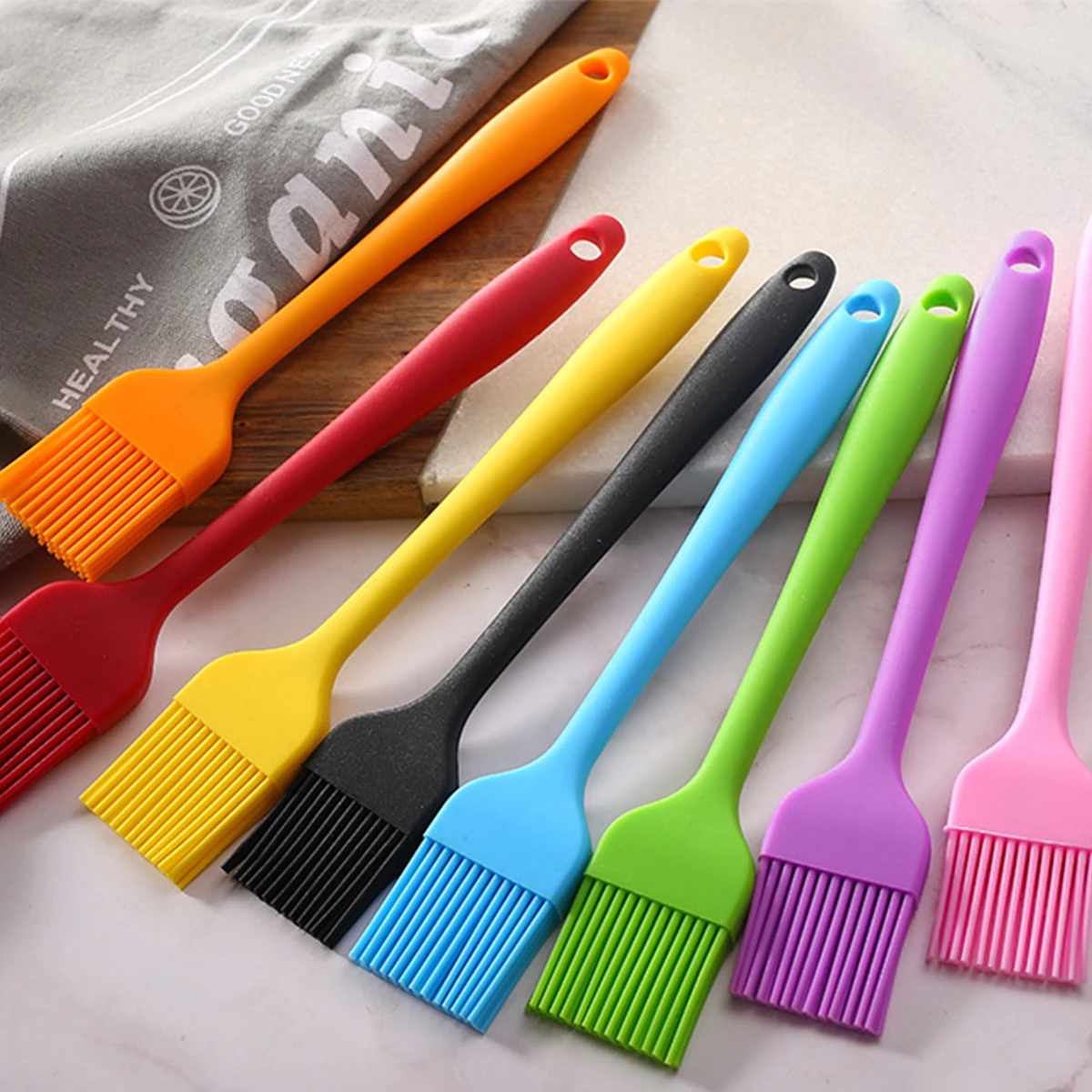 1 шт. масляная кисточка для барбекю Портативный силиконовая Пособия по кулинарии