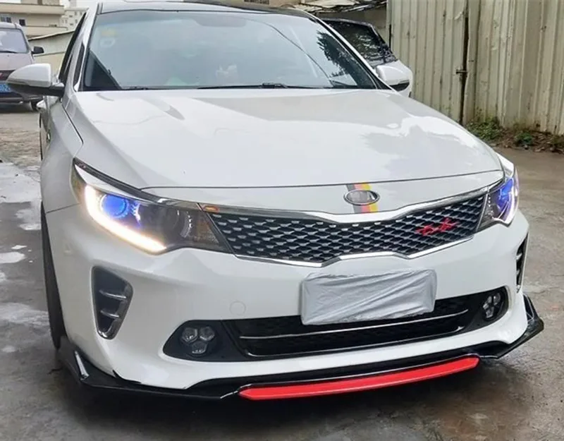 1 комплект передний бампер спойлер Защитная панель для губ углеродная