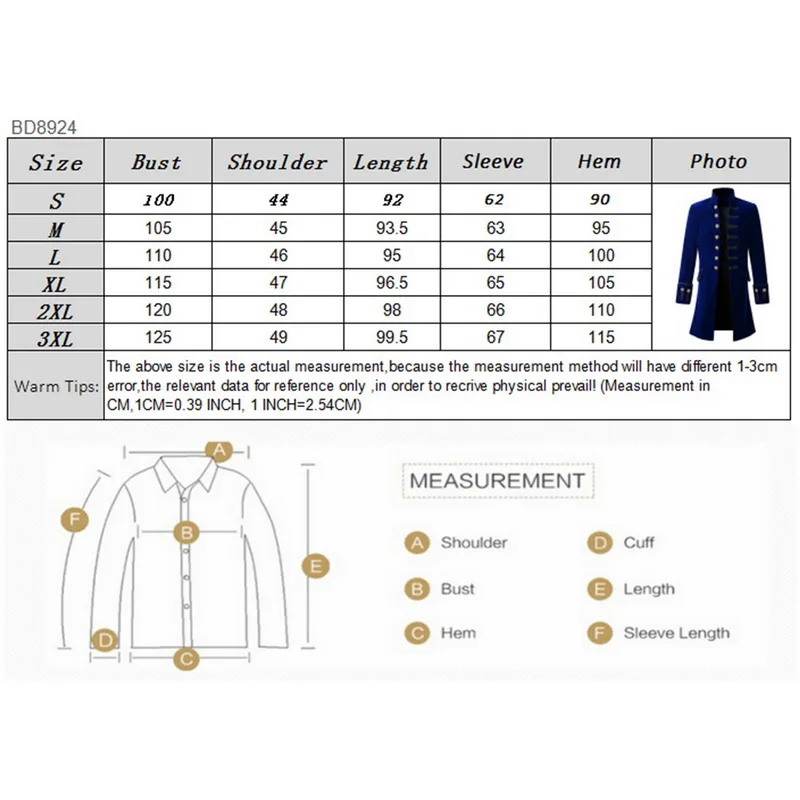 Brand Casual Long Sleeve Jackets Coats Victorian Men Velet Jacquard Steampunk Thick Fashion Windbreaker Overcoats | Мужская одежда