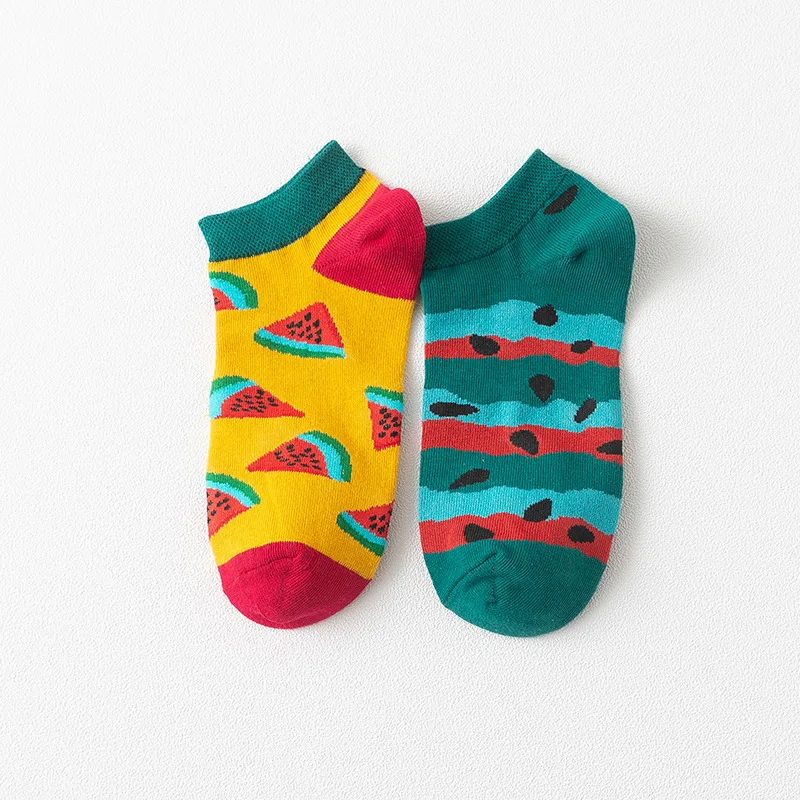 Новые осенние товары женские модные носки хлопковые Мультяшные персональные