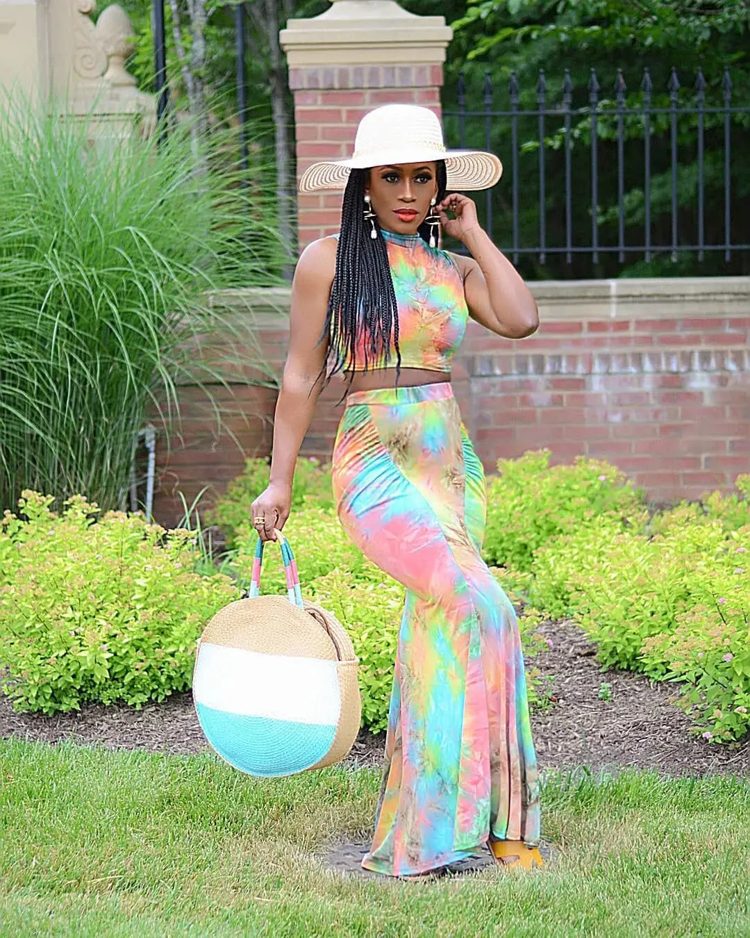 Летние Boho сексуальные топы без рукавов макси юбки Unitdy пляжные открытые женские