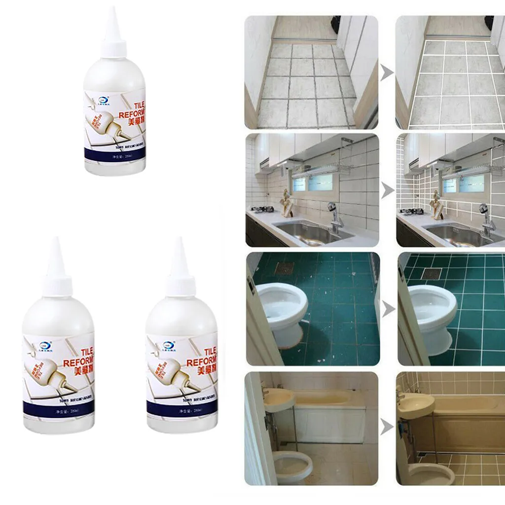 3 шт. плитка красота grout Refill агент плитка реформирование покрытие очиститель грибка клей водонепроницаемый и Moldproof антигрибковая плитка герметик ремонт