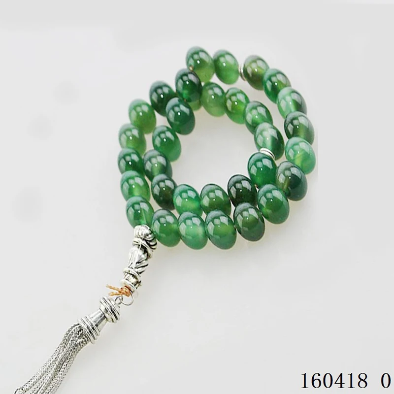 Молитвенные бусины 10 мм мусульманские четки с кисточками 33 подвески Tasbih