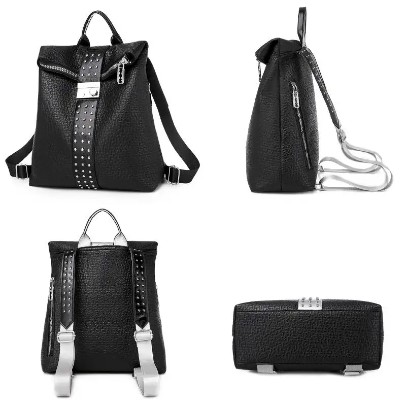 Женский рюкзак 2020 модный из мягкой искусственной кожи дорожная сумка рюкзаки для