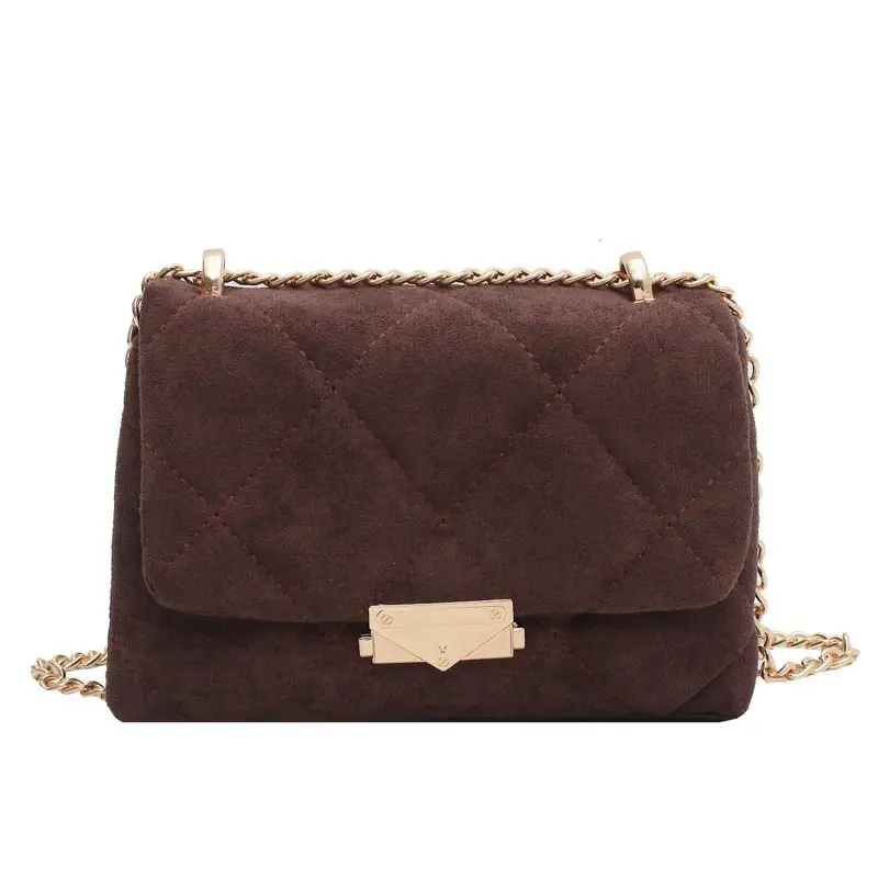 

Winter PU Leather Chain Crossbody Bags for Women 2021 Fashion Handbags and Purses Female Travel Luxury Trending Cross Body Bag