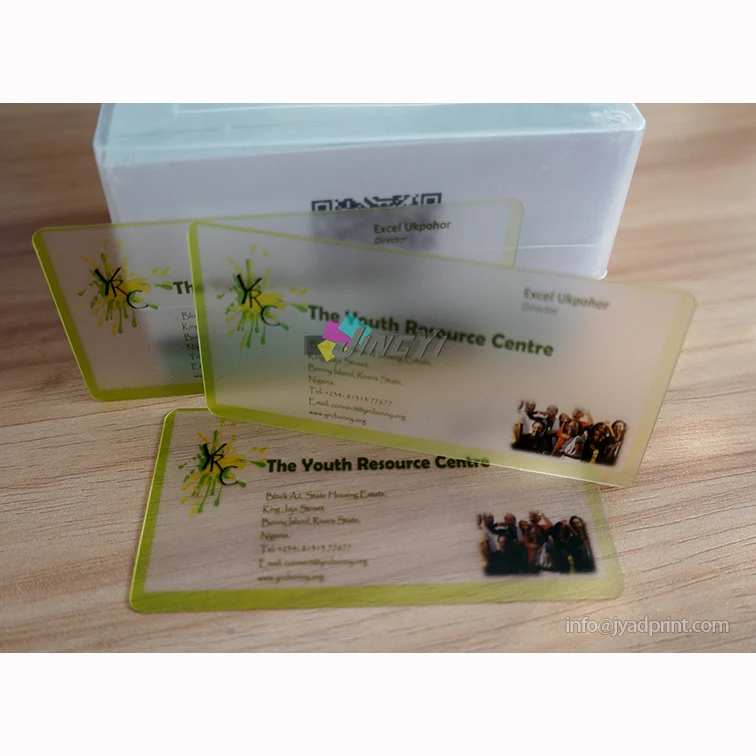 Заказная ПВХ матовая визитная карточка глазурь прозрачная именная (Минимальный