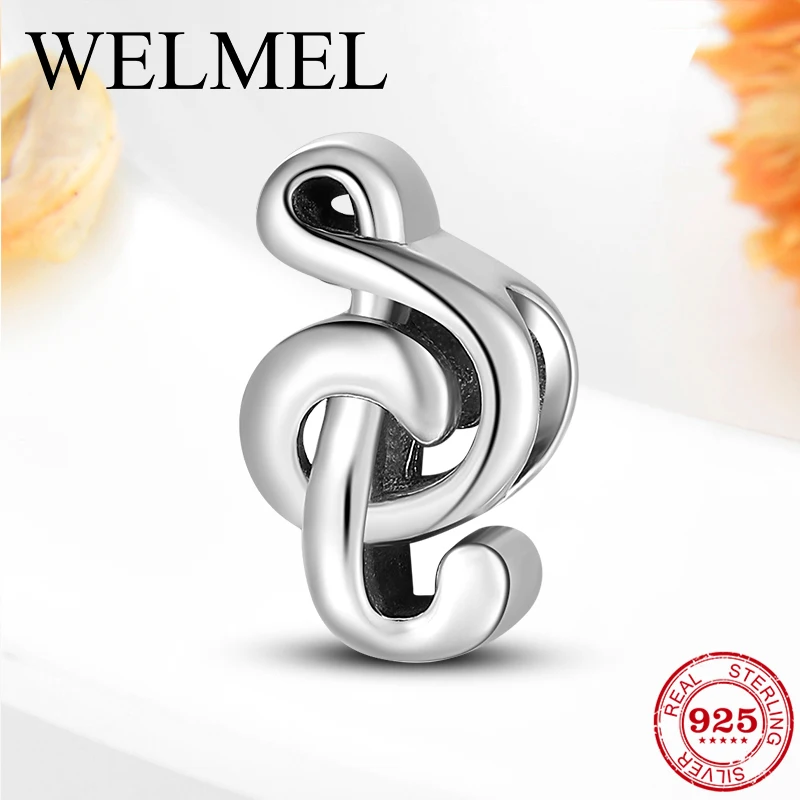 Новый модный браслет из стерлингового серебра 925 пробы сделай сам изящные бусы