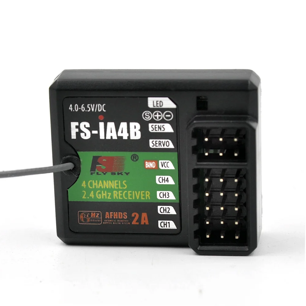 FS iA4B RC автомобиль приемник для лодки 2 4 ггц 4CH 0 6 5 V постоянного тока I10 I6 GT2F GT2G IT4S I6S