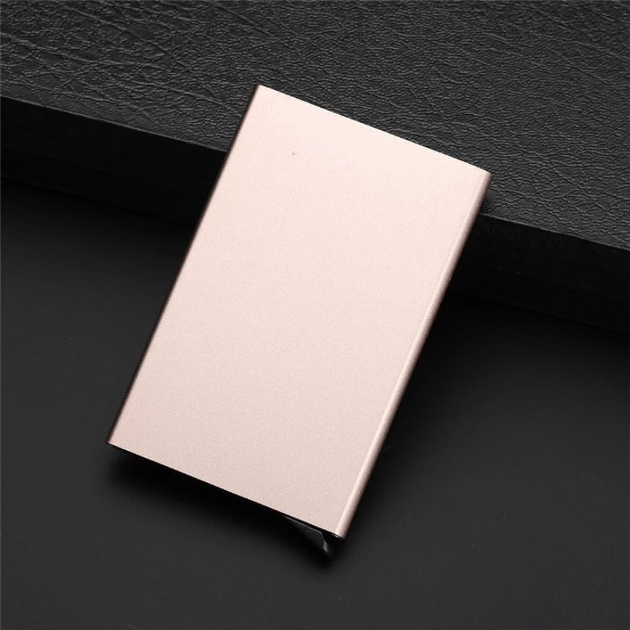 2020 держатель для карт из нержавеющей стали Серебряный алюминиевый чехол