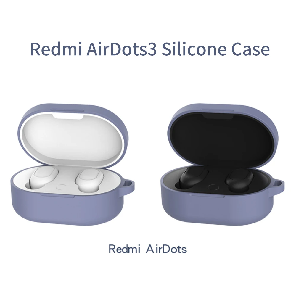 

Earphone Case for Xiaomi MI Redmi AirDots 3 Headphones Cover TWS Bluetooth Earphone Wireless Charging Box Bags