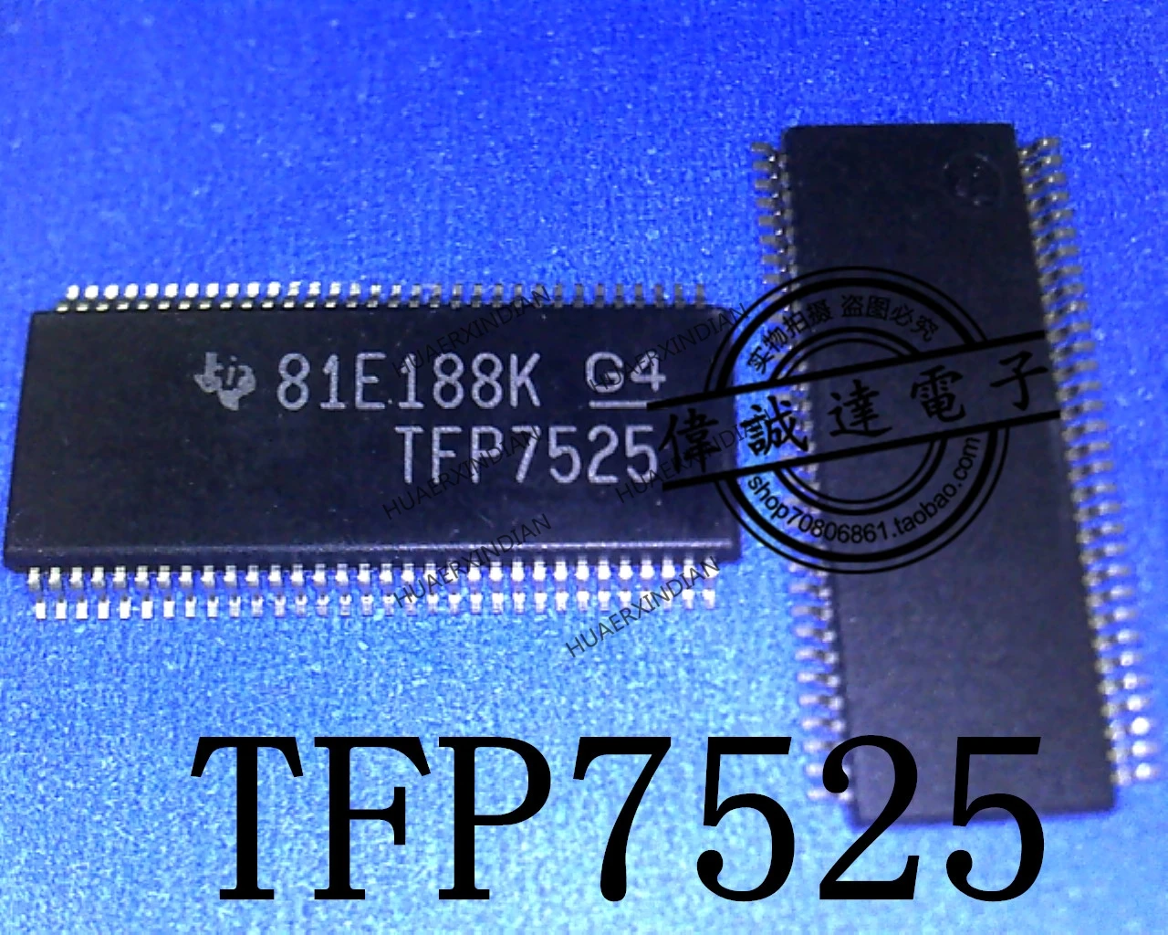 

1Pieces New Original TFP7525DGGRG4 TFP7525 TSSOP-64 In Stock Real Picture