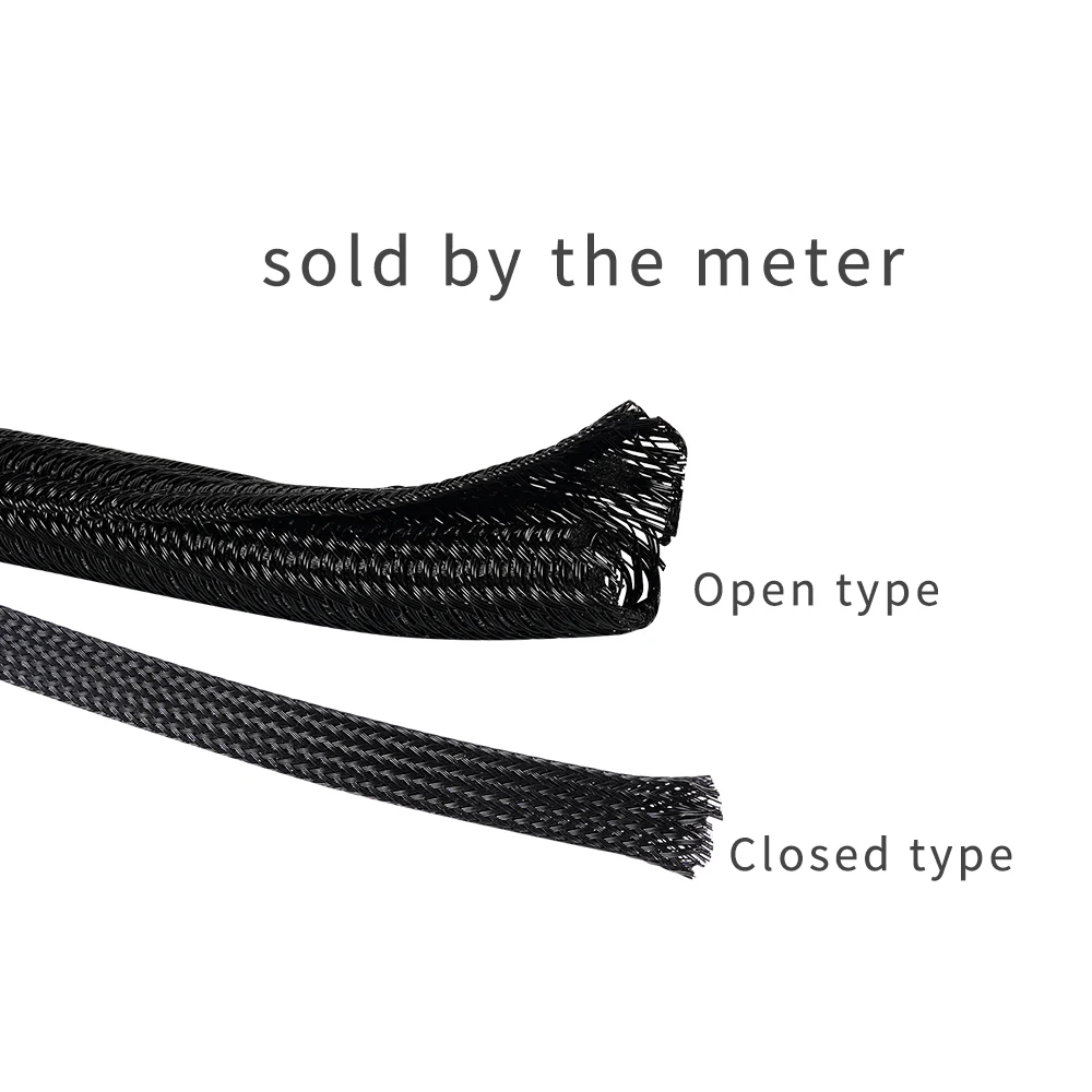 

KINGROON 5M 10M 3D Printer Cable Sleeve Insulated Braided Sleeving Data line protection Wire Cable Flame-retardant nylon tube