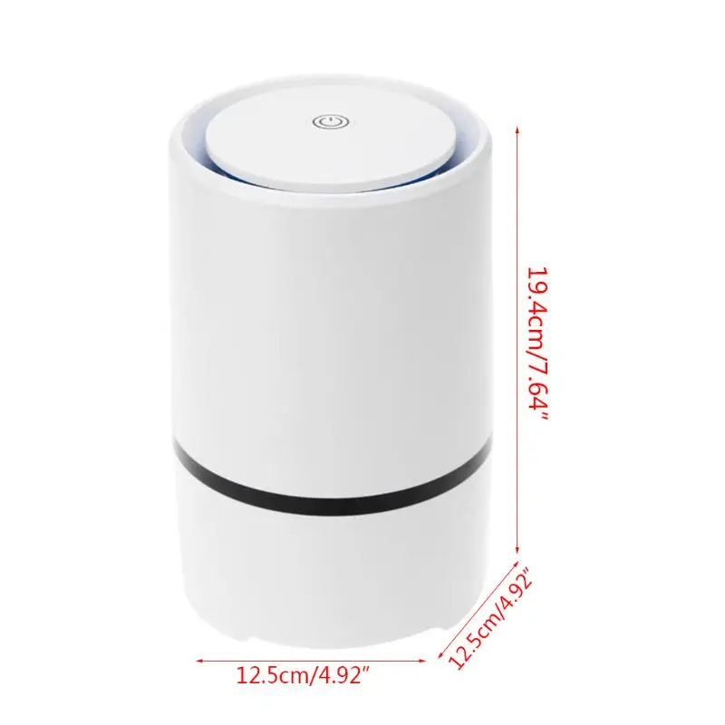 

Portable LED Air Purifier USB Charging Night Light Air Cleaner Anion Ionizer Negative Ion Generator