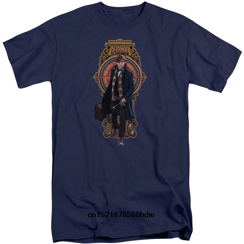 2019 забавная Футболка мужская новинка футболка Фантастические звери Newt Scamander