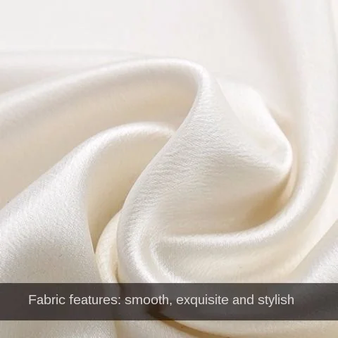 

Sexy A-line skirt women's long pajamas skirt 2021 spring and summer new temperament suspender Satin Dress