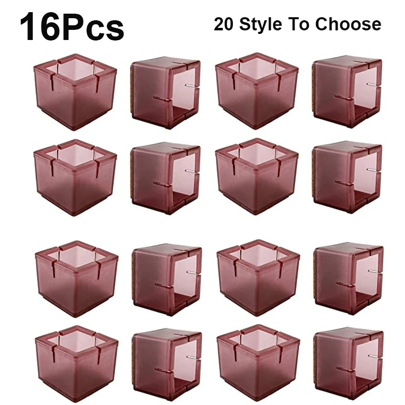 Улучшенная мебель 16 шт. фетровая подкладка нескользящий коврик для ножек стола