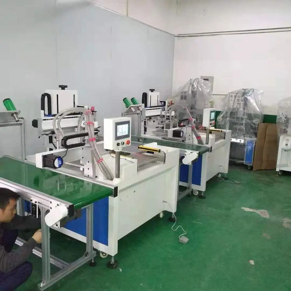 Пневматический конвейер Трафаретный принтер для стельки пресс печатная