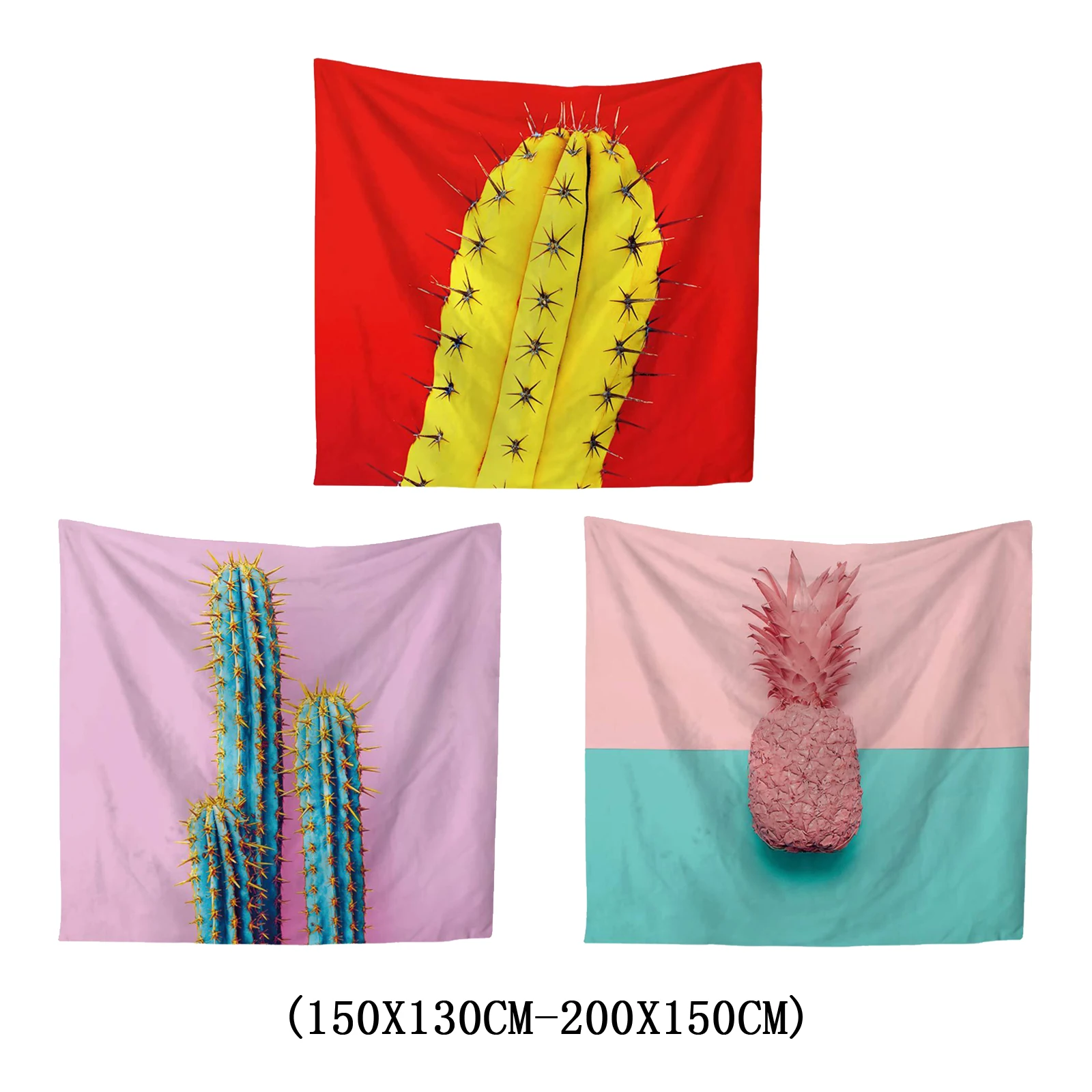 

Гобелен с ананасами, настенные художественные Декорации для спальни, спальни, скатерти