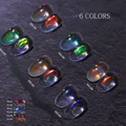 Aurora неоновая пудра жемчужный блеск для ногтей прозрачная Лазерная Волшебная Пыль для ногтей Гель-лак ледяные мышечные аксессуары для ногтей