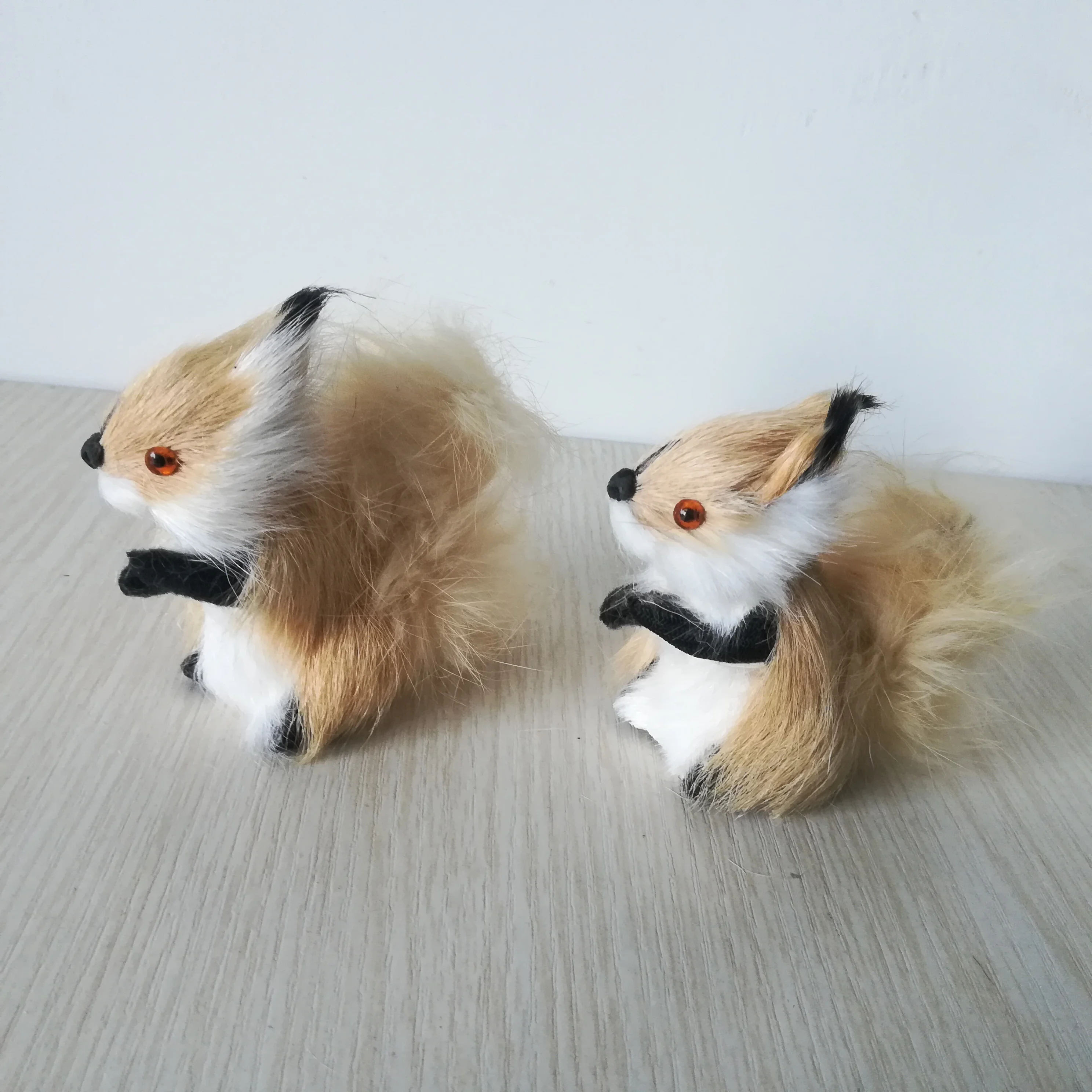 real life toy mini 7x7cm brown squirrel hard model polyethylene&ampfurs squirrels one pair home decoration props h0459 | Игрушки и хобби