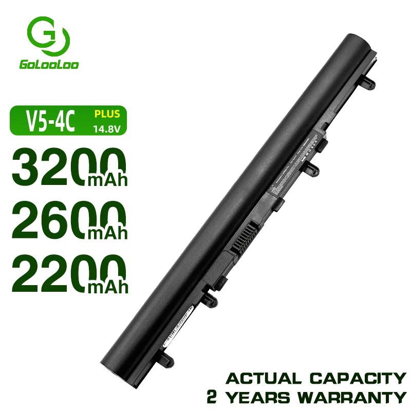 Golooloo 2200MaH лаптоп с Батарея для ACER Aspire AL12A32 V5 V5-571G V5-471 V5-471G V5-471P V5-531 V5-551 V5-571 V5-571P V5-571PG |