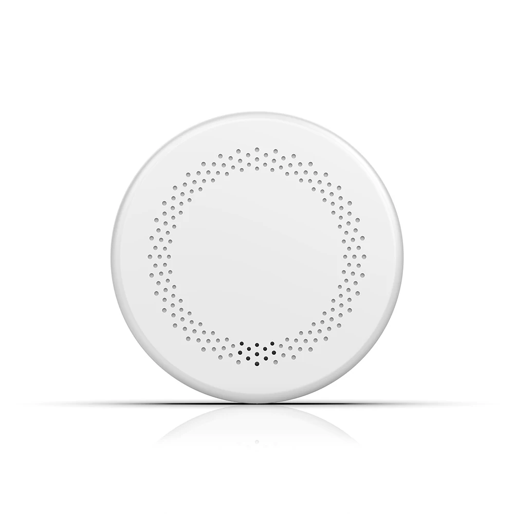 Смарт-датчик дыма Tuya ультратонкий детектор с Wi-Fi для домашней безопасности |
