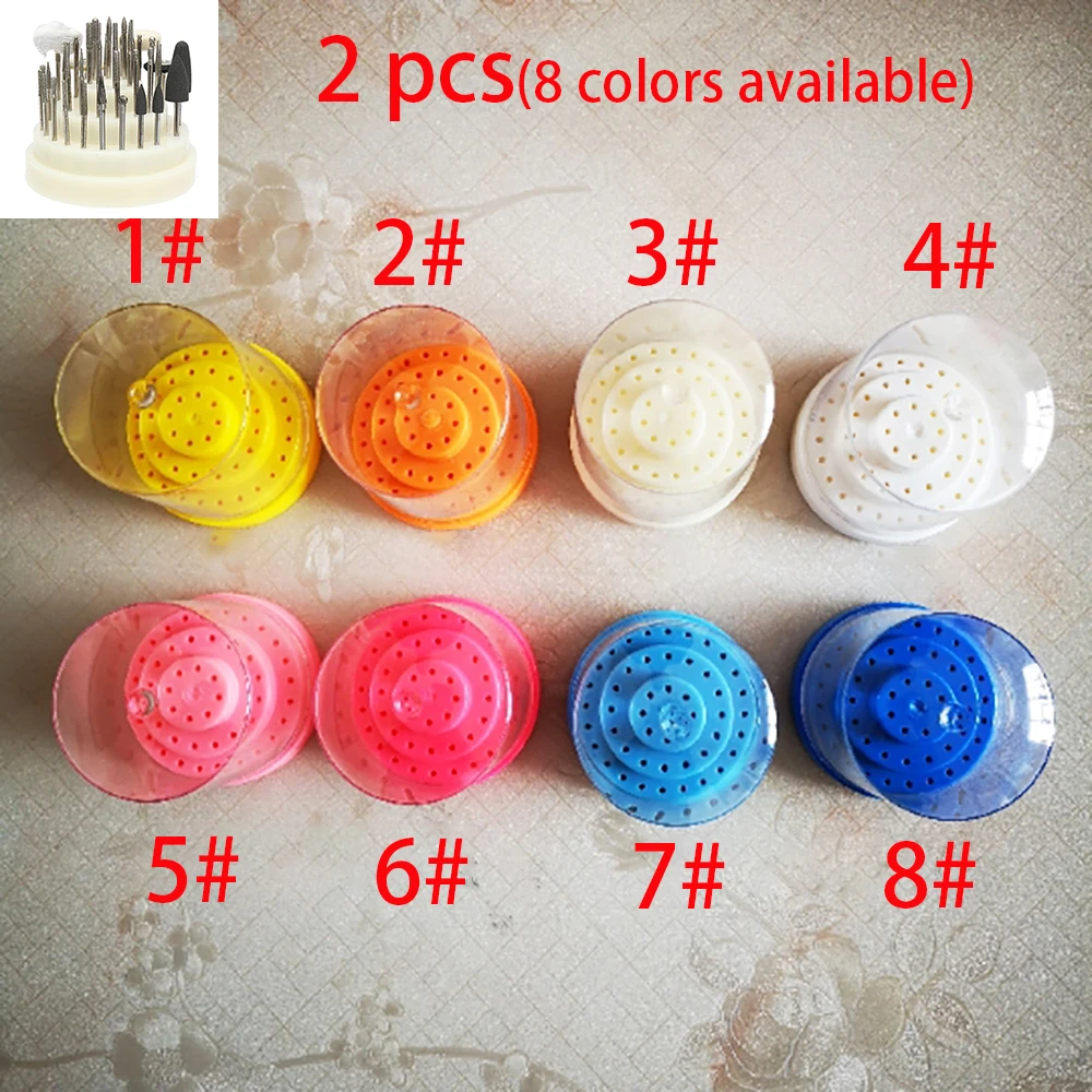 2 шт. стоматологический Бур коробка для стоматологических инструментов| |