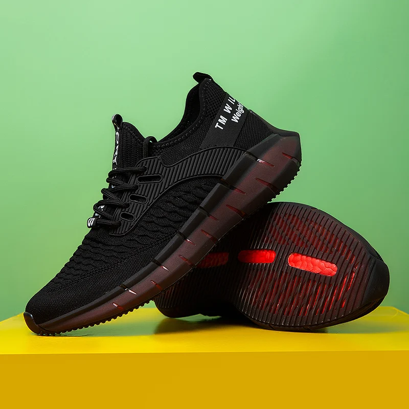 

Casual Shoes Men Men Casual Shoes 2020 Summer Breathable Sneakers Man White Zapatos Informales De Hombre Fashion Light Black