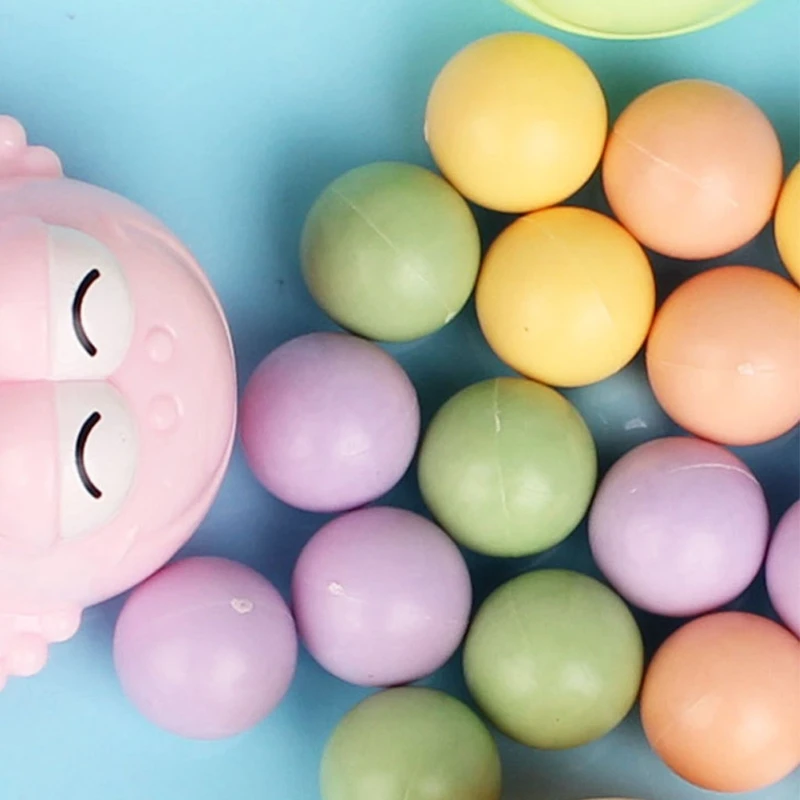 

D7WF 1Set Colorful Bead Board Game Competition Game Board Hungry Frog Eating Beans Toy Set Tabletop Board Interactive Toy