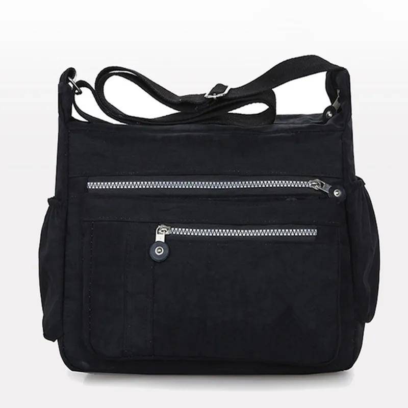 

Нейлоновая женская сумка-мессенджер, саквояж на плечо, Пляжная Сумочка-тоут на плечо