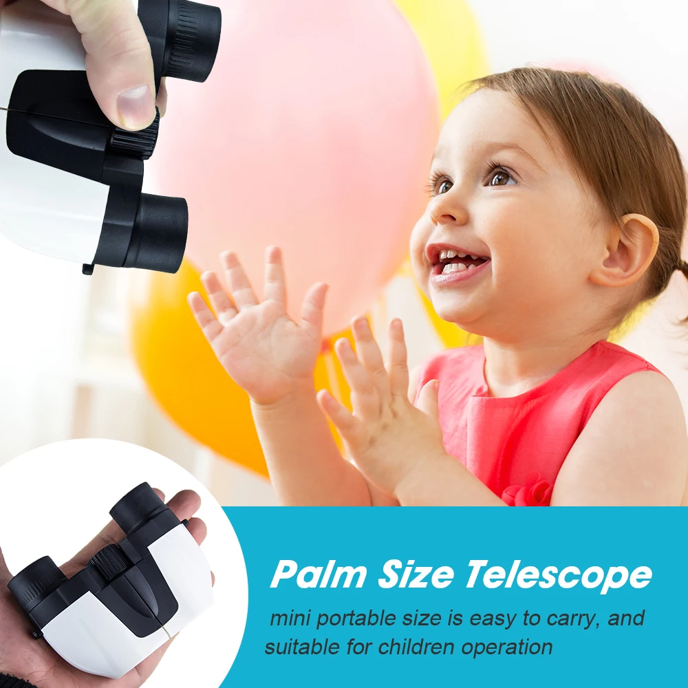 

KKmoon Pocket Size Children's Binoculars 821 Binocular Telescope Portable for Concert Bird Watching Exploring Nature