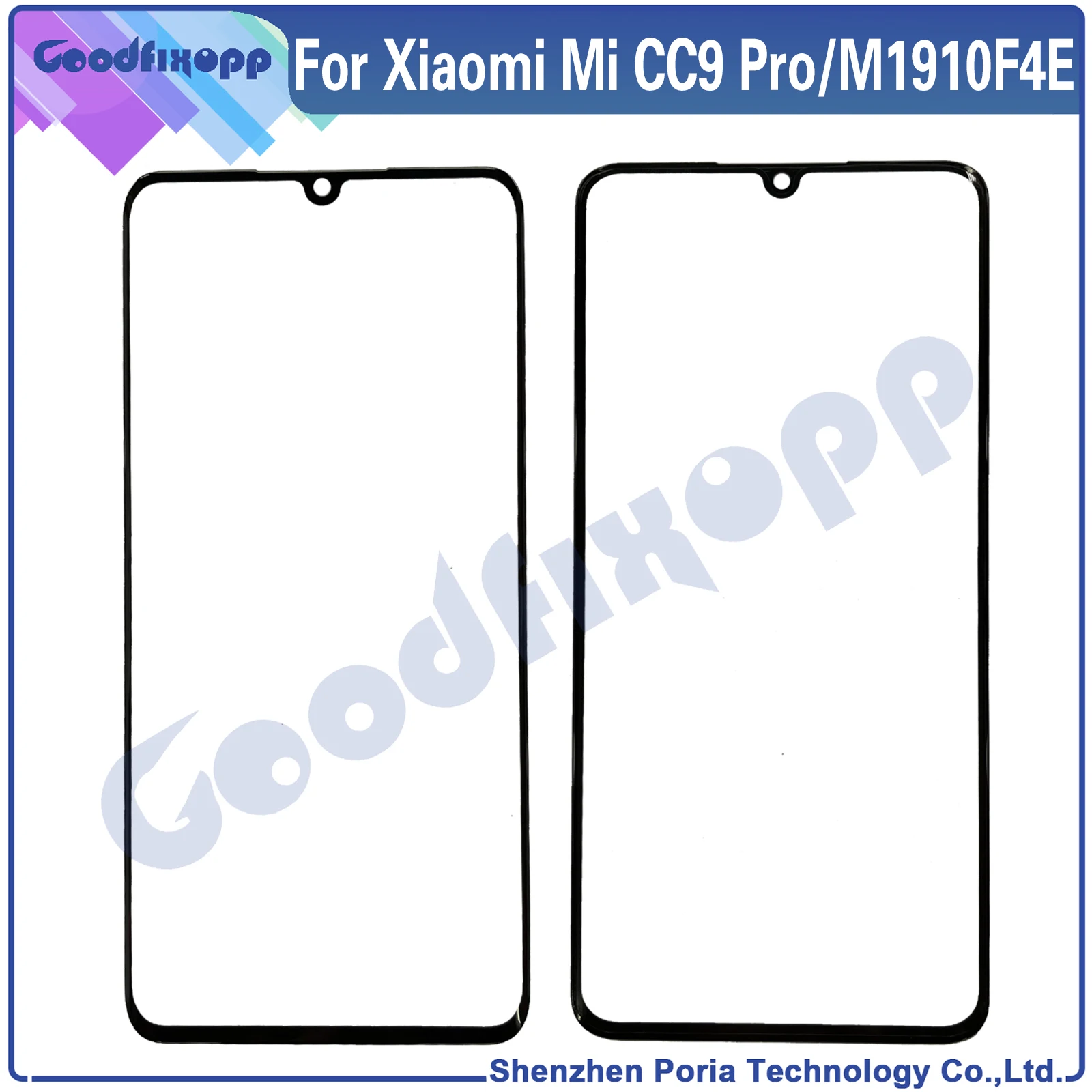 

For Xiaomi Mi CC9 Pro M1910F4E 10 Por LCD Display Touch Front Outer External Lens For Xiaomi Mi CC9Pro 10Por 5G Glass Screen