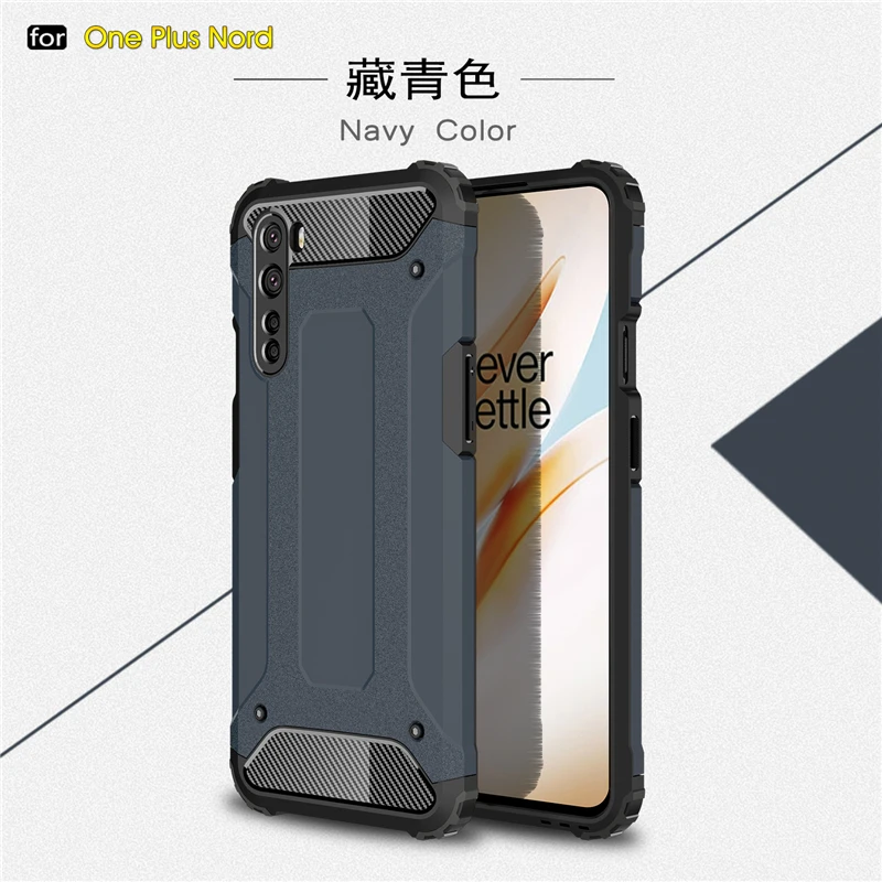 

For Cover Oneplus Nord Case For Oneplus Nord Capas Shockproof Armor PC Cover For Oneplus 8 Nord 5 5T 6 6T 7 7T 8 Pro Z Fundas