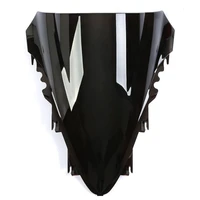 motorcycle black double bubble windscreen windshield screen abs shield fit for yamaha yzf r1 yzf r1 2007 2008