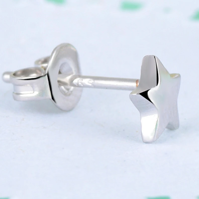 925 пробы серебряные ручной работы асимметричные звезды и Луны классические