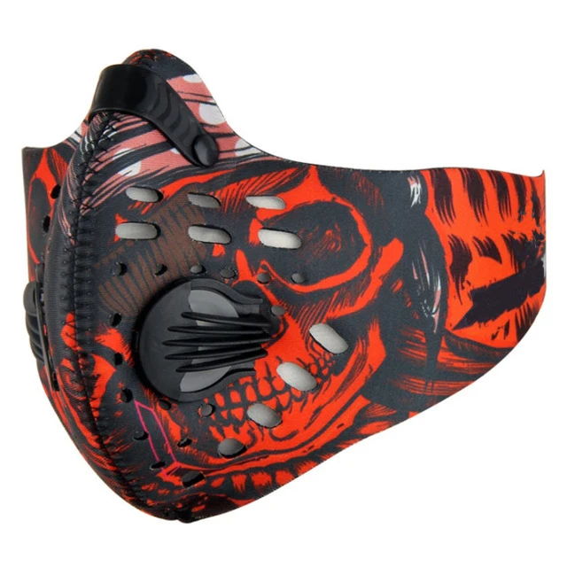 Уличная спортивная мотоциклетная маска для лица Пылезащитная Байкерская
