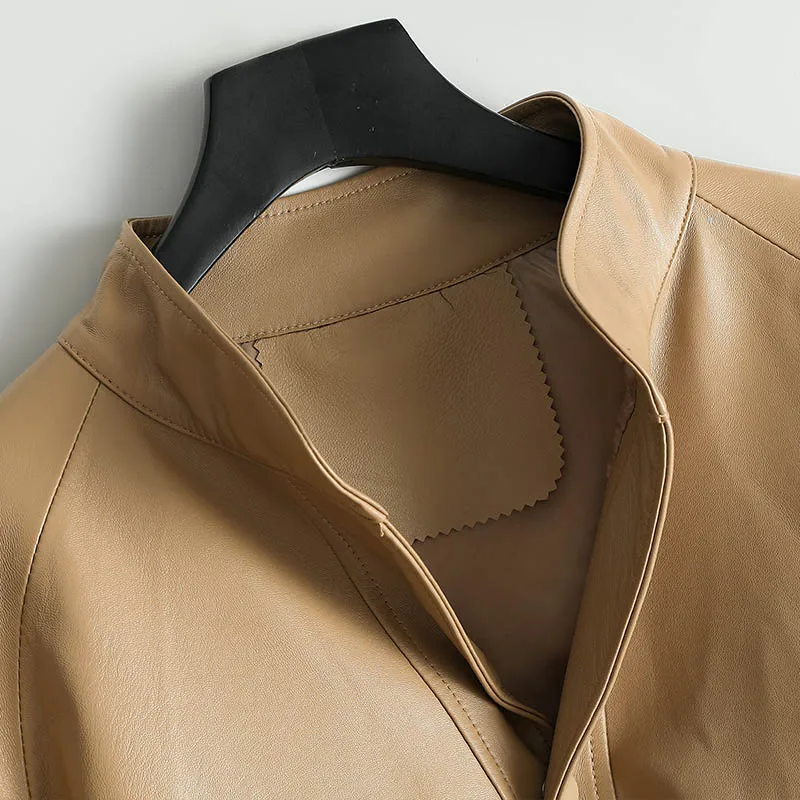 Куртка Tcyeek100 из натуральной кожи женская одежда модное пальто уличная 2020 3048