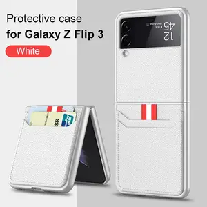 for samsung z flip3 case transparent clear hard pc phone back cover for samsung galaxy z flip 3 cases zflip 3 flip3 shells cover free global shipping