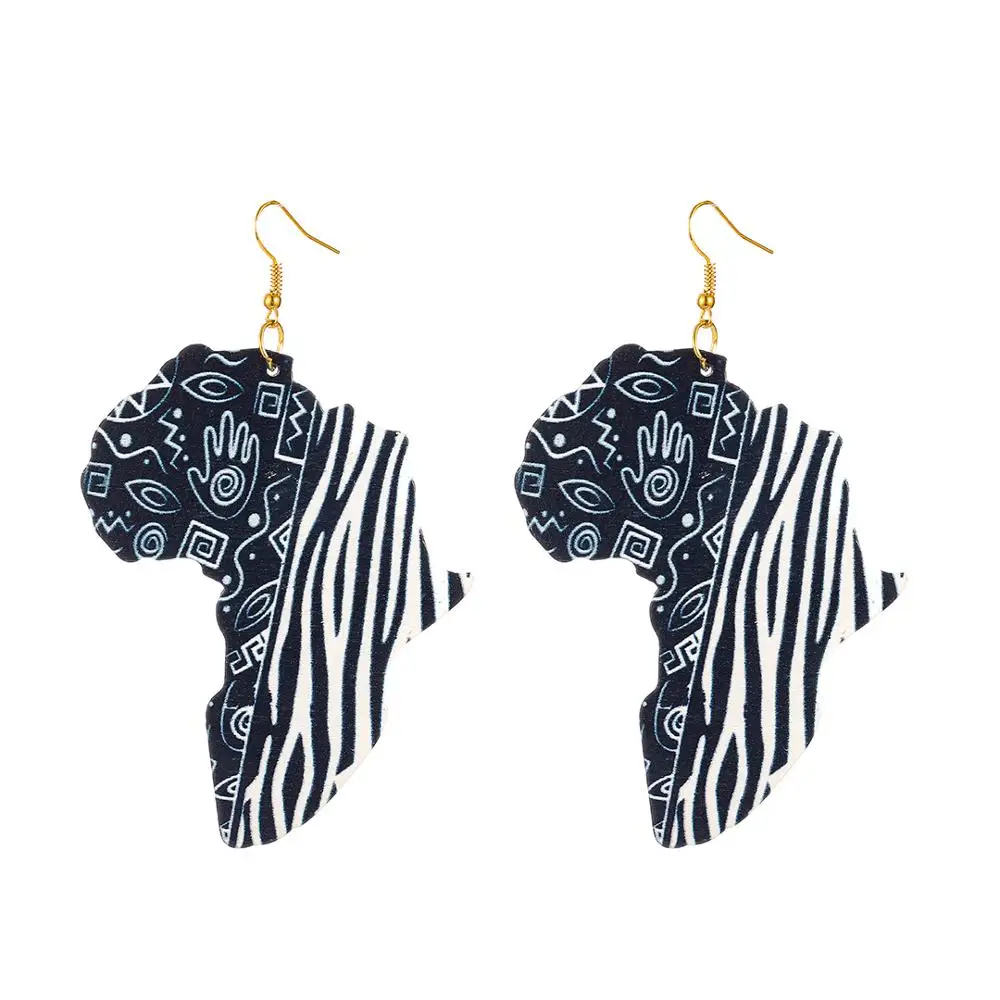 Длинные серьги YULUCH в африканском стиле индивидуальные модные ювелирные изделия