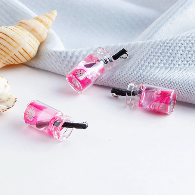 5 шт. подвески в виде арбуза клубники фруктов смолы|Шармы| |