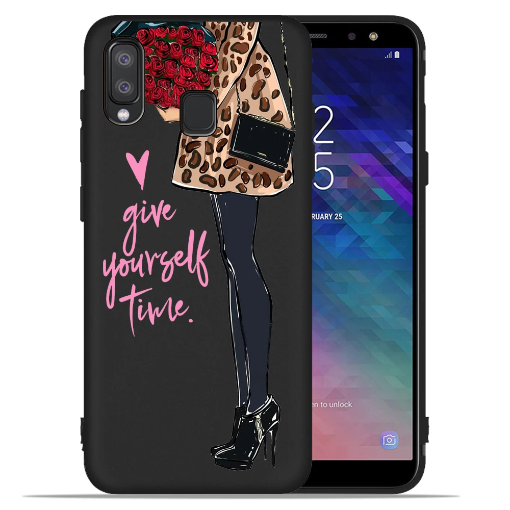 Рождественская роскошь Мода для девочек мягкий чехол для samsung Galaxy A50 A10 A20 A10E A20E A30 A40 A60 A70 M10 M20 M30 m40 Капа