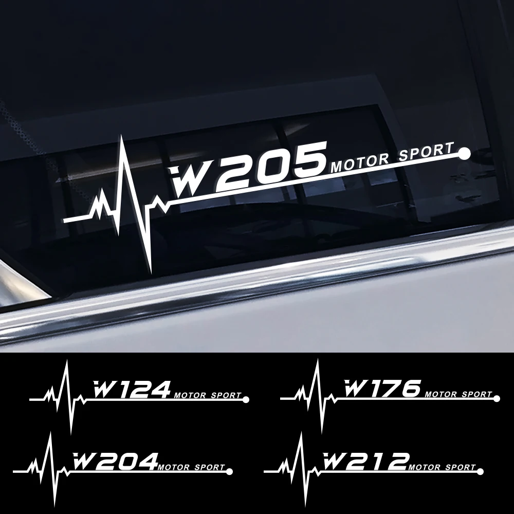 Наклейки на боковые окна автомобиля для Mercedes Benz W205 W212 W204 W203 W210 W213 W220 W221 W222 W108 W124 W126
